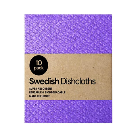 10PCS Reusable Swedish Eco-Friendly Dishcloths Kitchen Cleaning Towels Cloths Kitchen Towels Household Cleaning Products
