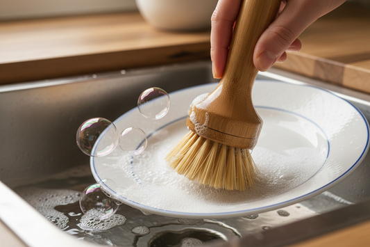 Why Your Plastic Sponge Deserves a Pink Slip (And This Bamboo Brush Deserves a Standing Ovation)