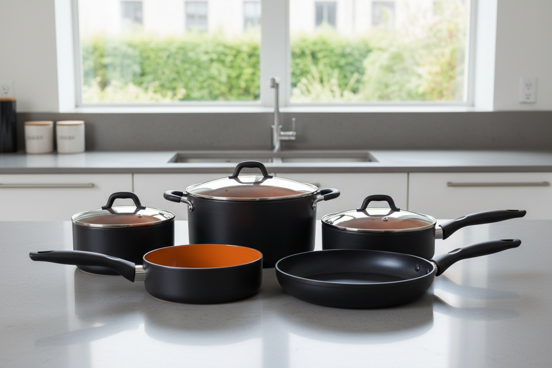 15-Piece Ceramic Cookware