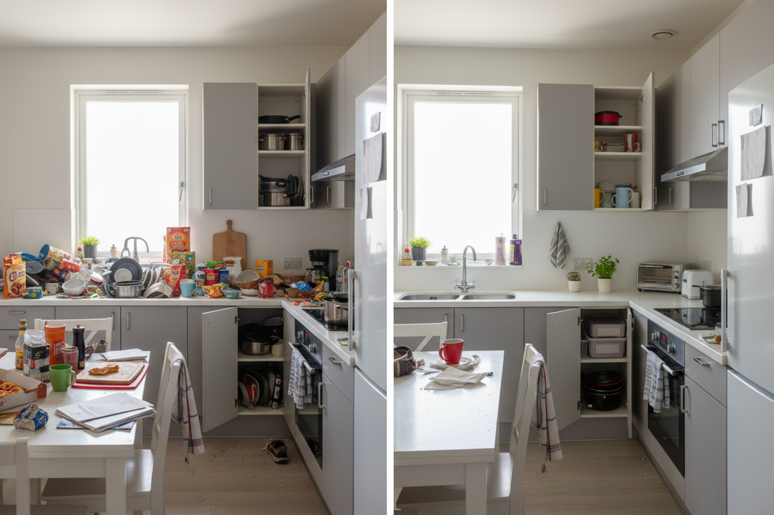 The "One In, One Out" Rule for a Clutter-Free Kitchen