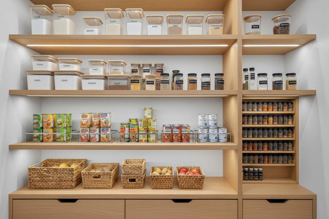 How to Build a Minimalist Pantry