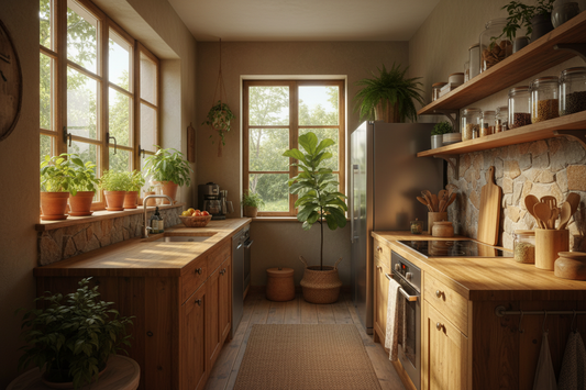 How to Build a Basic, Versatile Sustainable Kitchen from Scratch