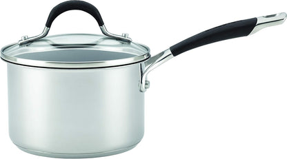 Momentum Stainless Steel Nonstick 2-Quart Covered Saucepan