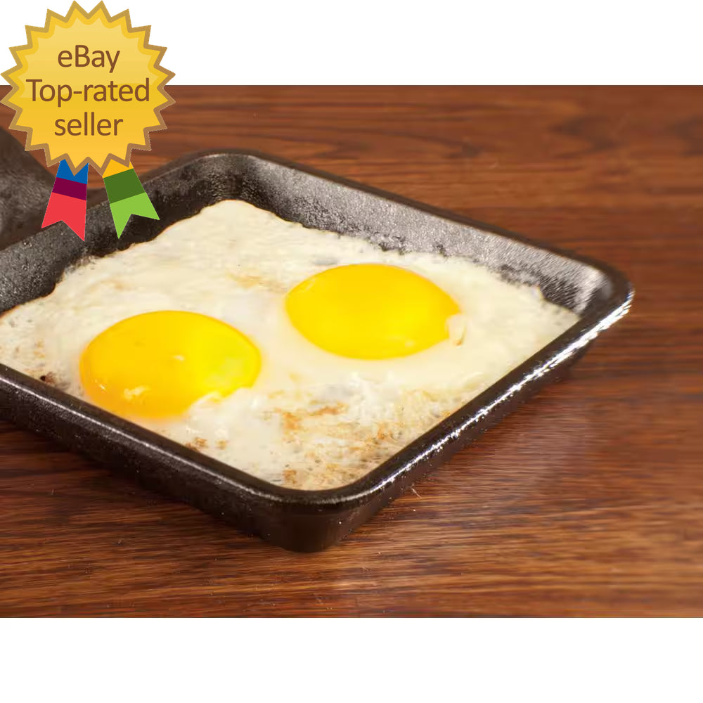 5.5 In. Square Cast Iron Skillet