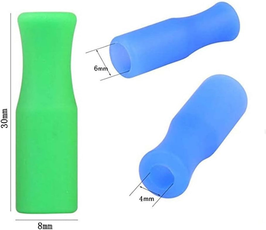 4 12" Stainless Steel Straws HUGE Ultra LONG Reusable Metal Drinking Steel Straw