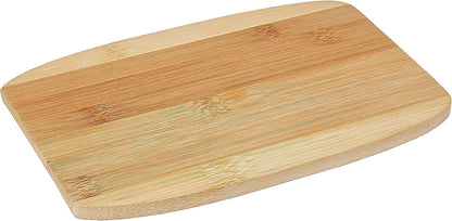 Mini Bamboo Cutting Board, 6 Inches by 9 Inches (Pack of 1), Easy to Store Multi-Purpose Bamboo Cutting Board for Meats, Vegetables, Food Preperation