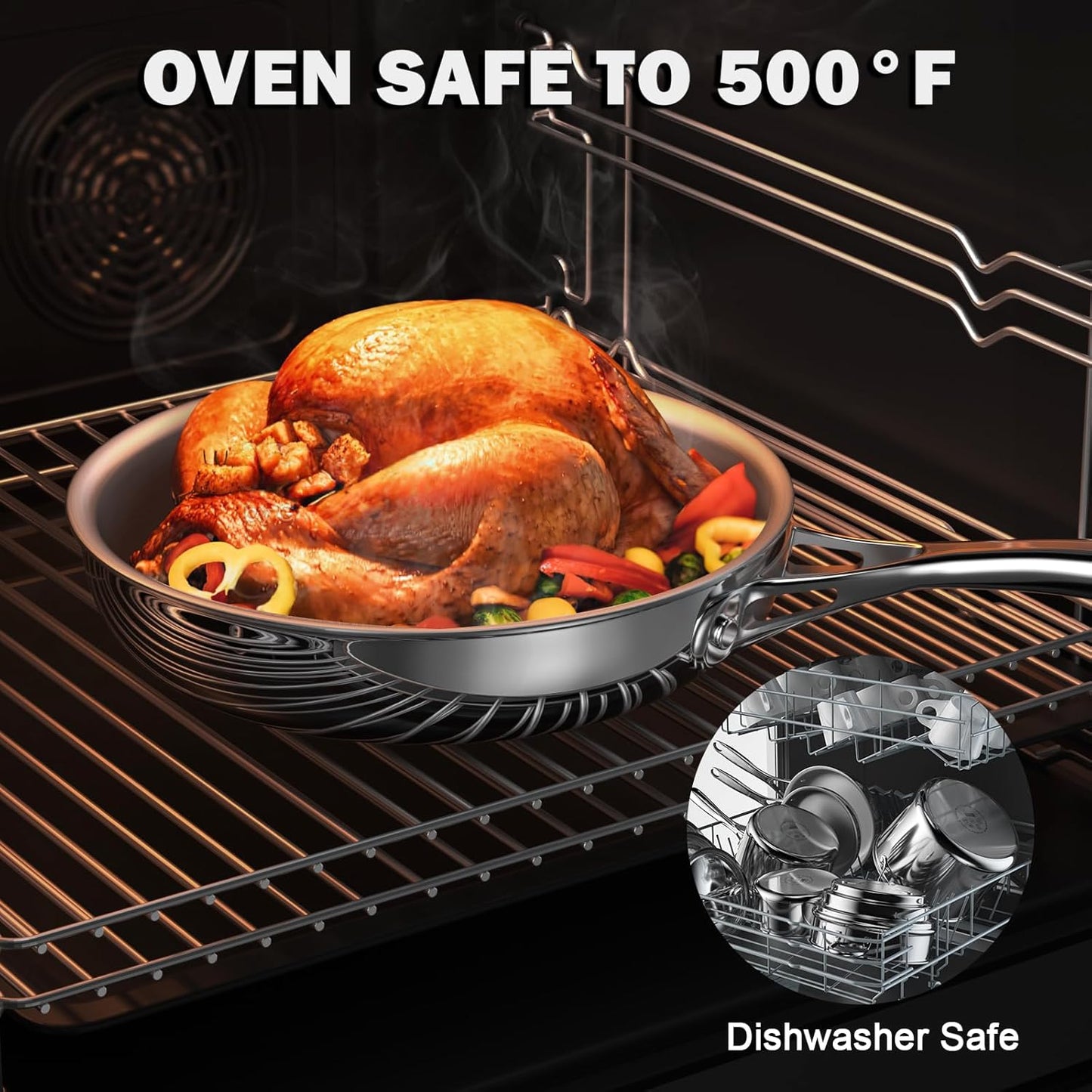 Multi-Ply Clad Saucepan, 1.5 Quarts, Silver