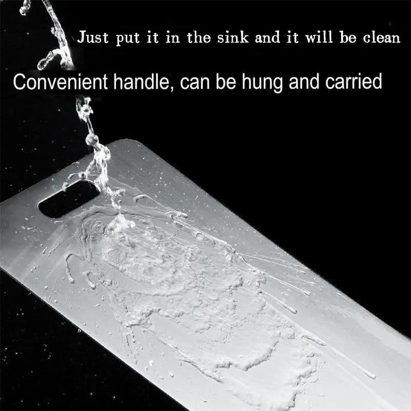 Titanium Cutting Board Double-Sided Titanium Cutting Boards for Kitchen Camping