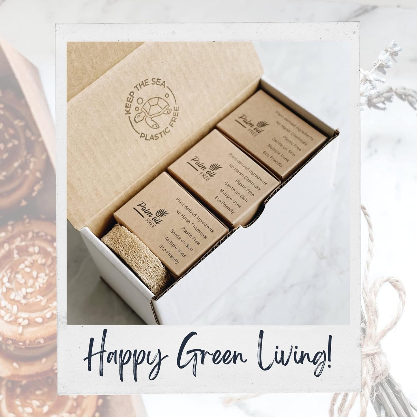 Dish Washing Soap Bars Value Pack (Loofah Holder Sponge Included) - Palm Oil Fe, Eco Friendly, Zero Waste, Plastic Fe, Fe of Artificial Dyes and Fragrance (Citrus)