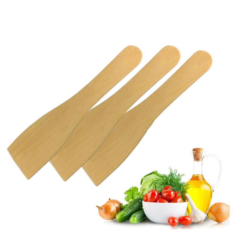 6Pcs Wooden Spatula Kitchen Cooking Non Stick Eco Friendly Tool Premium Quality Kitchen Utensils Cookware