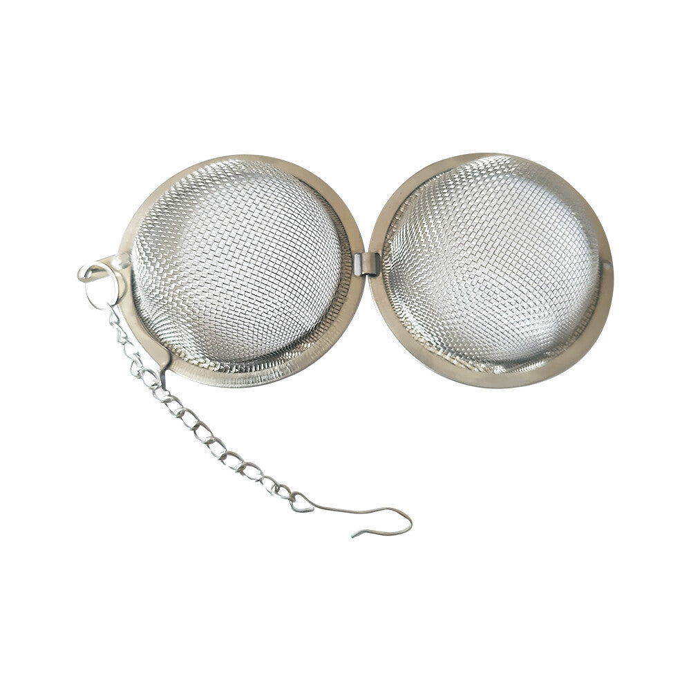 2-Pack Stainless Steel Mesh Tea Ball Infuser Strainers for Loose Leaf Teas US