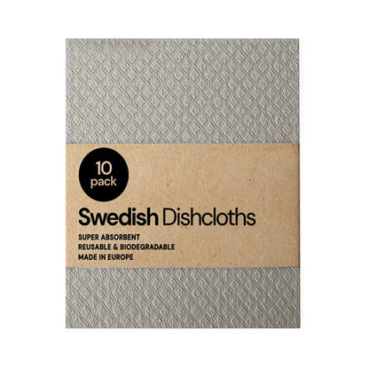 10PCS Reusable Swedish Eco-Friendly Dishcloths Kitchen Cleaning Towels Cloths Kitchen Towels Household Cleaning Products