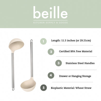 Beille Kitchen Utensils High Heat Resistance Baking Cooking Tools (Many Styles)