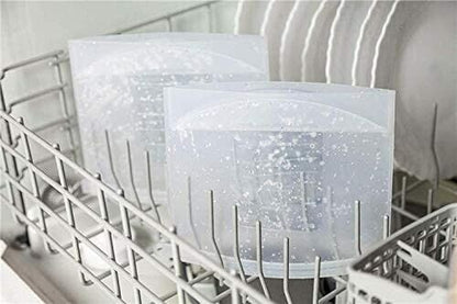 Reusable Silicone Food Storage Bags 1000Ml(4P