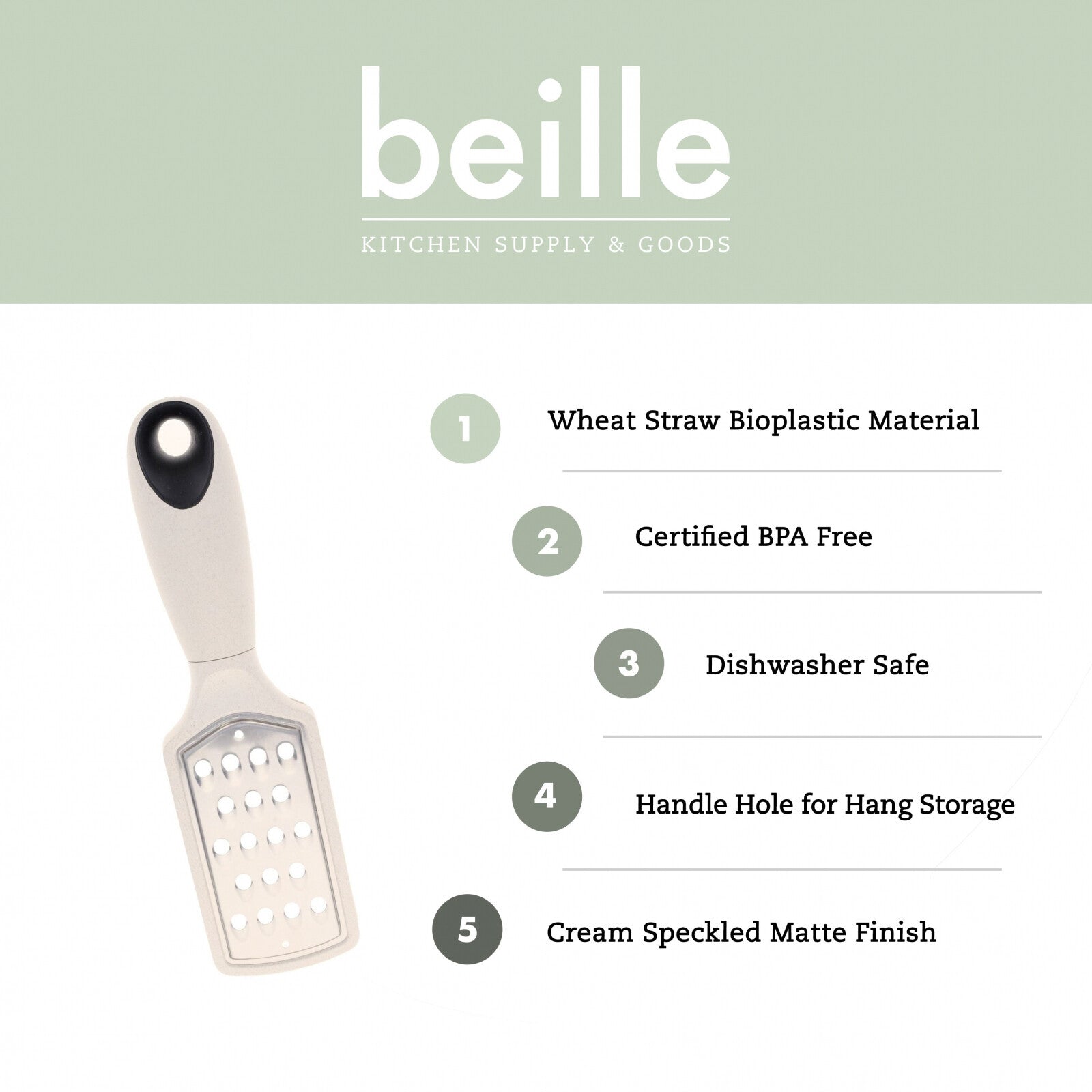Beille Kitchen Utensils High Heat Resistance Baking Cooking Tools (Many Styles)
