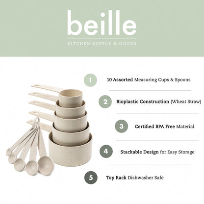 Beille Kitchen Utensils High Heat Resistance Baking Cooking Tools (Many Styles)